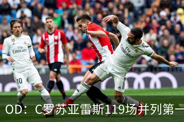 OD：C罗苏亚雷斯119场并列第一，哈兰德139场冲进前三
